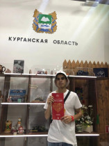 Наш ученик в Москве! Посещение знаменитой выставки «Россия» на ВДНХ.